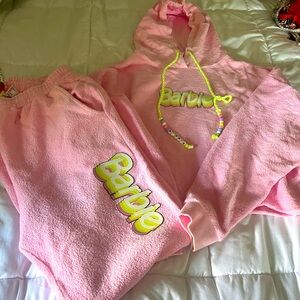 Ladies two-piece Barbie sweats